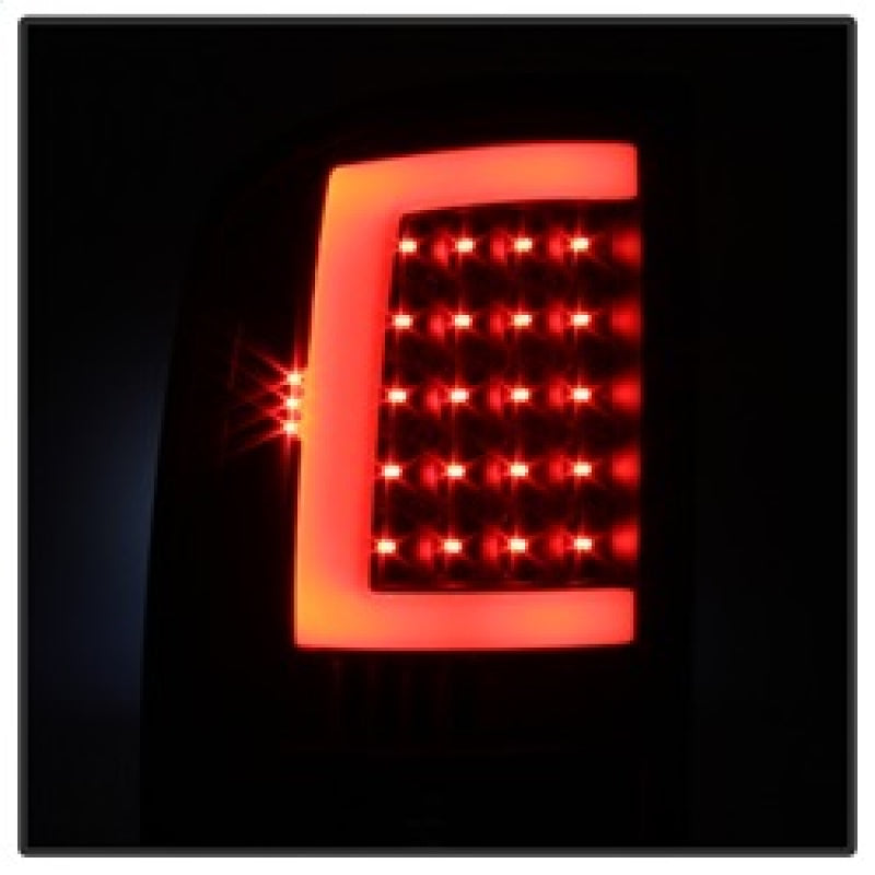 SPYDER Xtune GMC Sierra 07-13 LED Tail Lights Black ALT-ON-GS07-G2-LED-BK 5081551 5081551 Photo - Unmounted