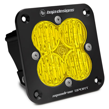 Baja Designs Squadron Sport Black Flush Mount LED Auxiliary Light Pod - Universal 551015 Photo - Primary