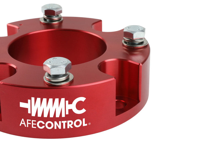 aFe CONTROL 2.0 IN Leveling Kit 07-21 Toyota Tundra - Red 416-72T002-R 416-72T002-R Photo - Close Up
