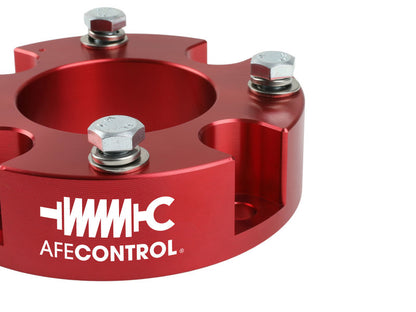 aFe CONTROL 2.0 IN Leveling Kit 07-21 Toyota Tundra - Red 416-72T002-R 416-72T002-R Photo - Close Up