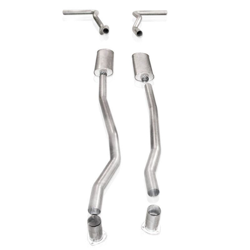 Stainless Works Chevy/GMC Truck 1967-87 Exhaust Truck 3in Chambered System CT6773CS CT6773CS Photo - Primary