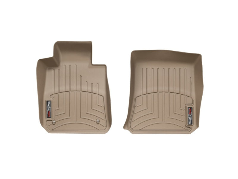 WeatherTech WT FloorLiner - Front - Tan Floor Mats Floor Mats - Rubber main image