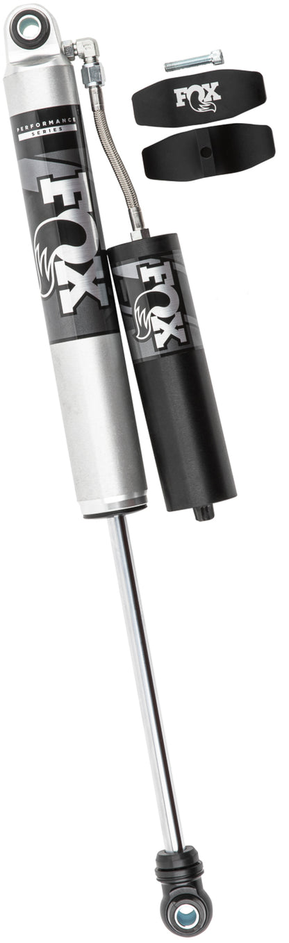 FOX 20+ GM 2500/3500 HD 2.0 Performance Series Smooth Body Reservoir Rear Shock 0-1in Lift 985-24-243 985-24-243 Photo - out of package