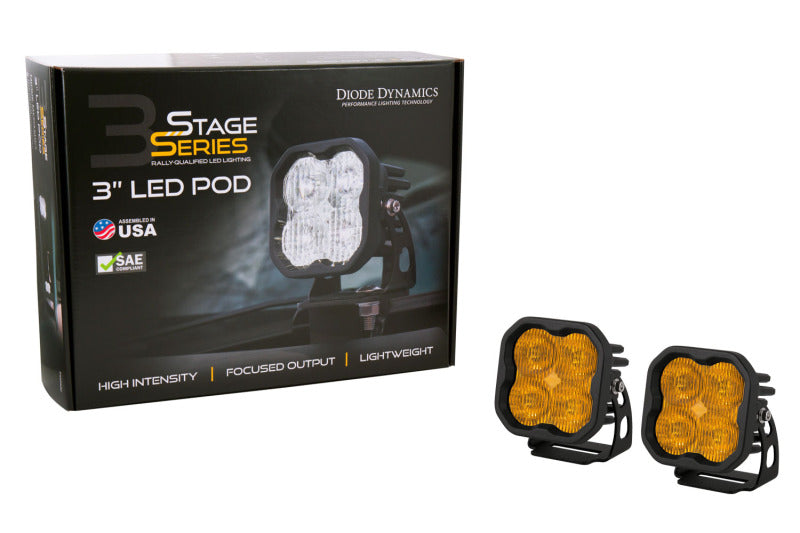 Diode Dynamics SS3 Max ABL - Yellow SAE Fog Standard (Pair) DD6910P DD6910P User 3