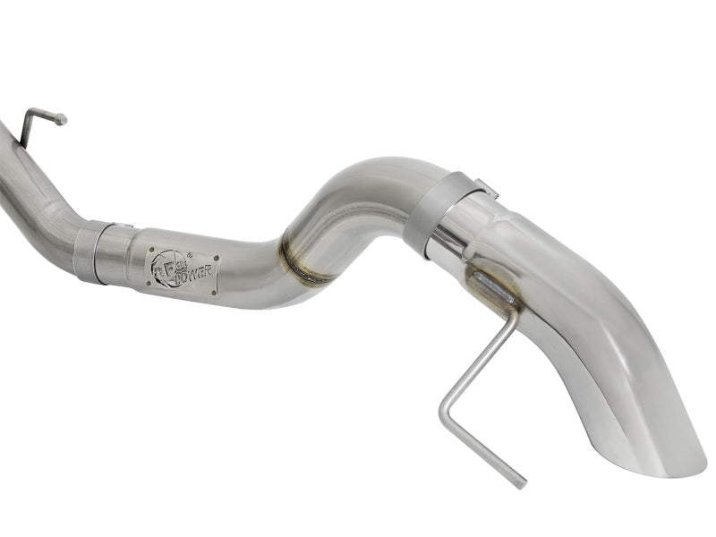 aFe MACH Force-Xp Cat-Back Exhaust System w/ Dual Hi-Tuck Polished Tips 49-33095-P Photo - Unmounted