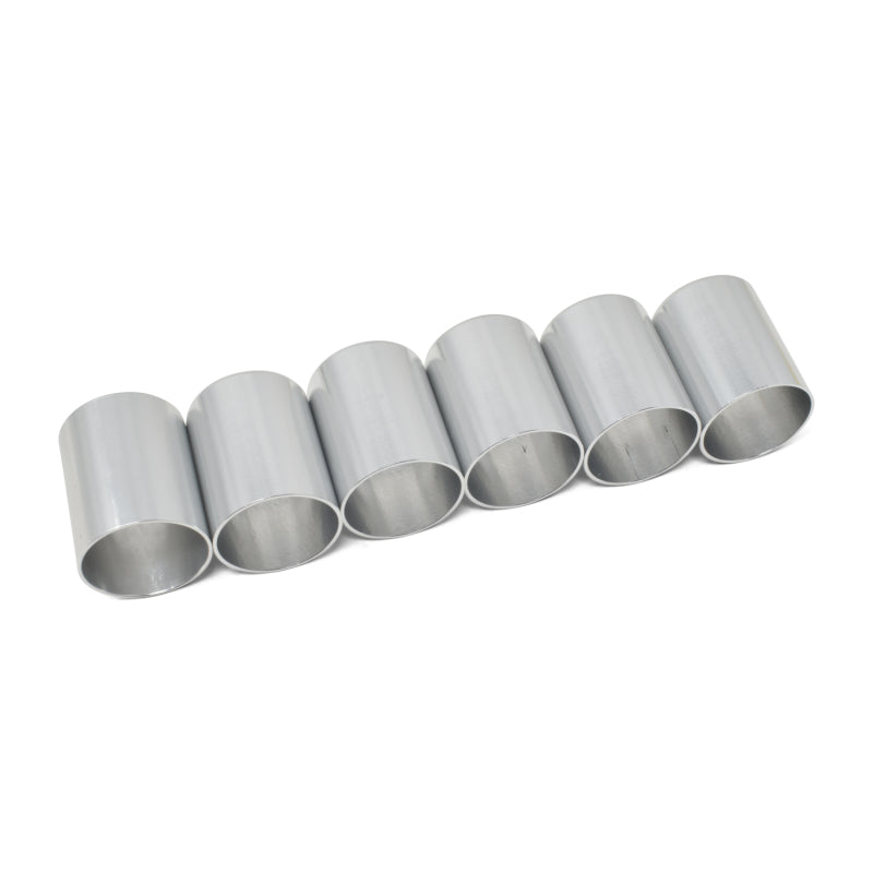 Russell Replacement Crimp Collars #8 Clear Anodized Qty of 6 610373 Photo - out of package