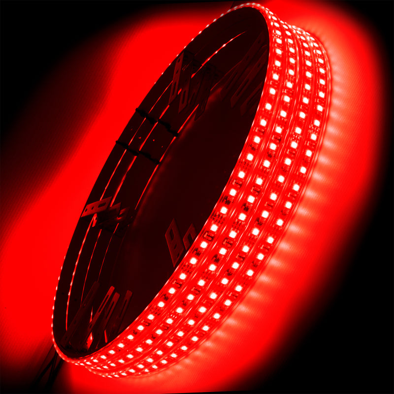 ORACLE Lighting Oracle LED Illuminated Wheel Rings - Double LED - Red 4228-003 4228-003 Photo - Unmounted