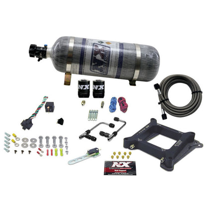Nitrous Express 4150 Gemini Stage 6 Nitrous Kit (50-300HP) w/Composite Bottle 60040-12 60040-12 Photo - Primary