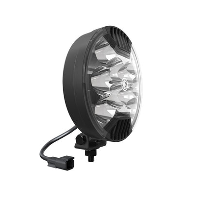 KC HiLiTES SlimLite 6in. LED Light 50w Spot Beam (Pair Pack System) - Black 100 100 Photo - Unmounted