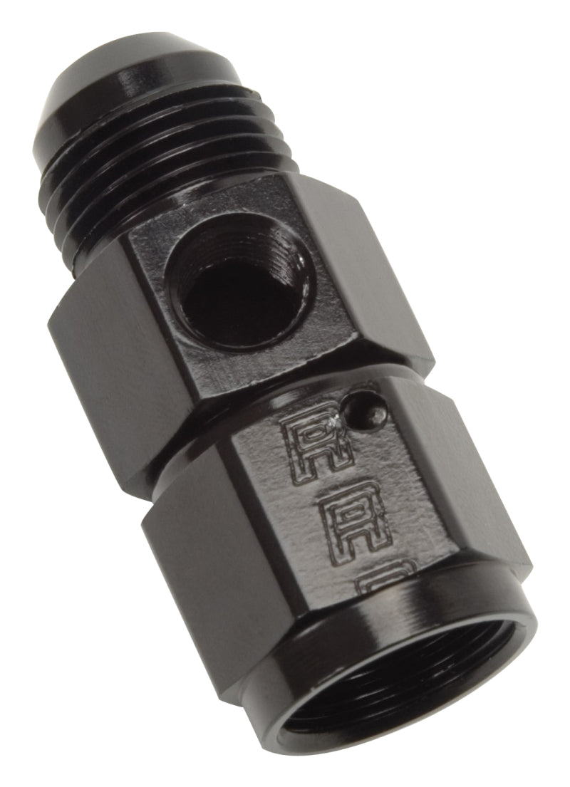 Russell -6 AN Fuel Pressure Takeoff (Black Finish) 670343 Photo - Primary