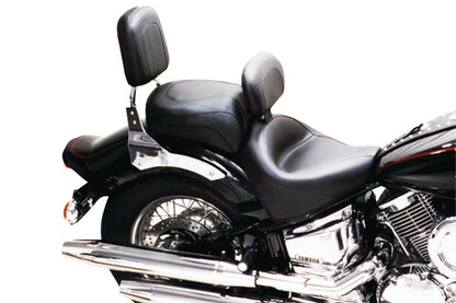 Mustang Motorcycle Mustang 00-11 Yamaha V-Star 1100 Classic,02-11 V-Star 1100 Silverado Touring 2PC Seat- Black 79242 79242 Photo - Primary