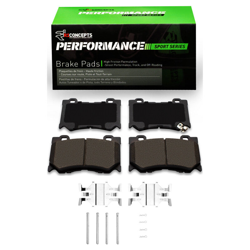 R1 Concepts RNC Performance Sport Brake Pads Brakes, Rotors & Pads Brake Pads - Performance main image