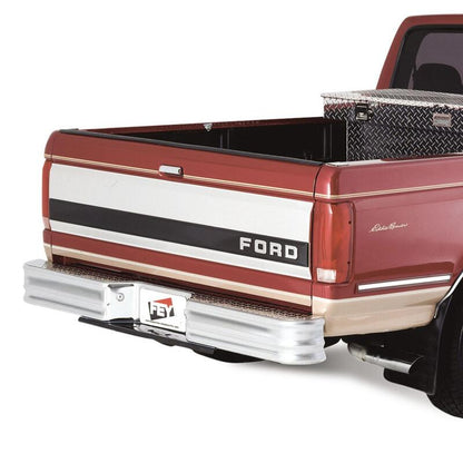 Westin/Fey 67-96 F-Series Style Side / 97-98 F-250/350 HD Diamondstep Universal Bumper - Chrome 21000 21000 Photo - Mounted