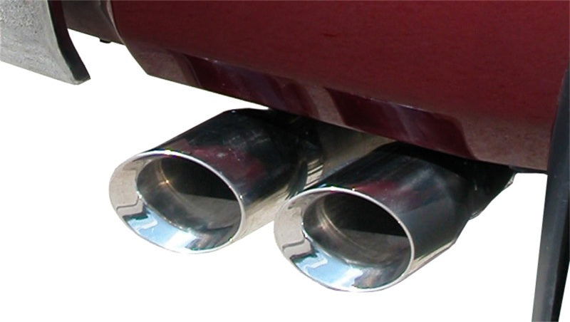 Corsa Performance 07-08 Toyota Tundra Double Cab/Crew Max 5.7L V8 Polished Sport Cat 14577 Photo - Mounted