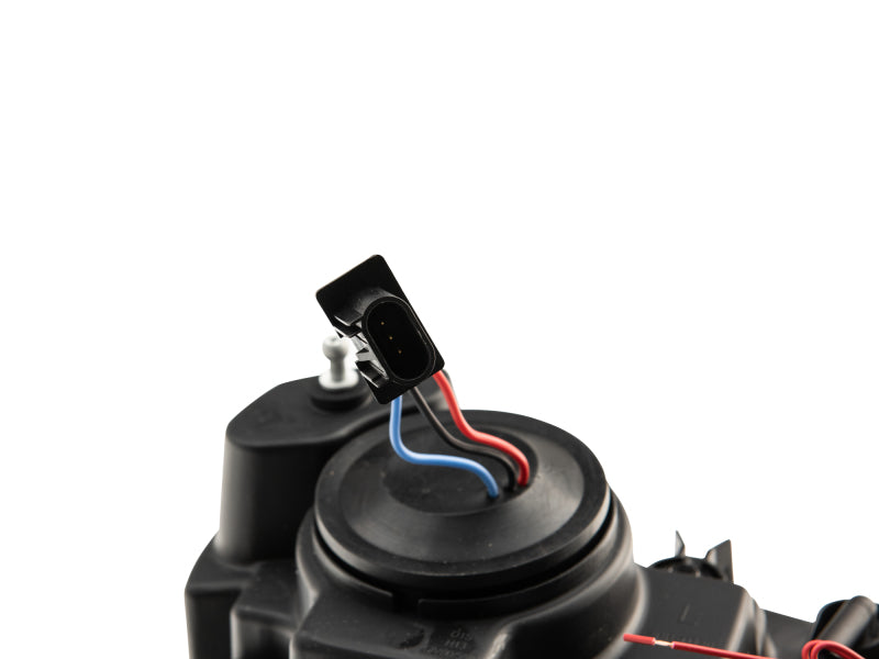 Raxiom 08-14 Dodge Challenger Dual LED Halo Projector Headlights- Black Housing (Clear Lens) CH3684 CH3684 Photo - Close Up