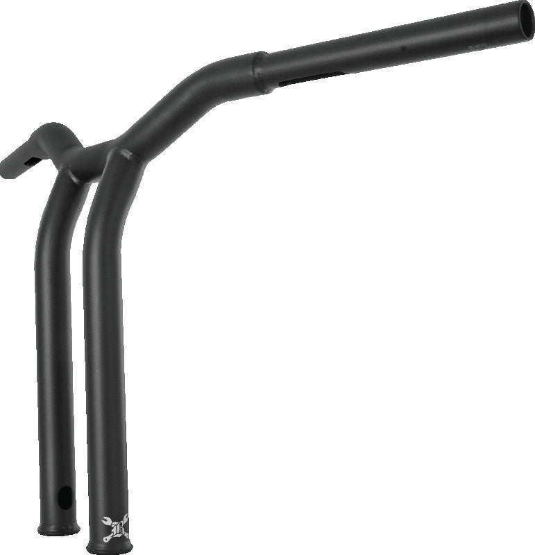 Burly Brand Dominator Raked Bar 14in - Matte Black B12-6053SB B12-6053SB User 1