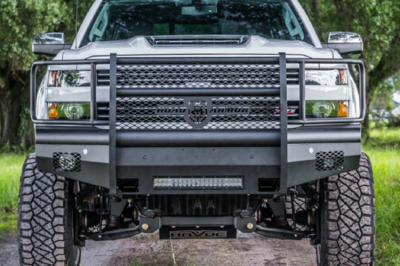 Road Armor 15-19 Chevy 2500 Vaquero Front Bumper Full Guard - Tex Blk 315VF6B 315VF6B Photo - Primary