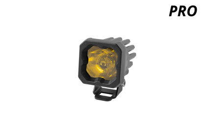 Diode Dynamics Stage Series C1 LED Pod Pro - Yellow Wide Standard ABL Each DD6458S DD6458S User 1