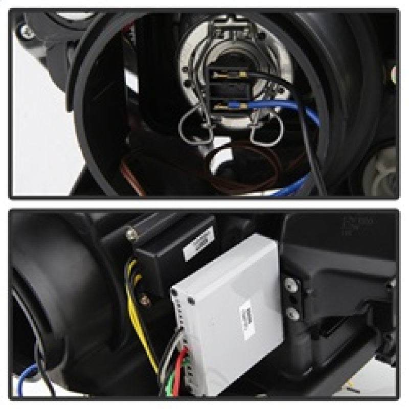 Spyder Scion FRS 12-14 Projector Headlights DRL LED Black PRO-YD-SFRS12-BK 5075413 5075413 Photo - Unmounted