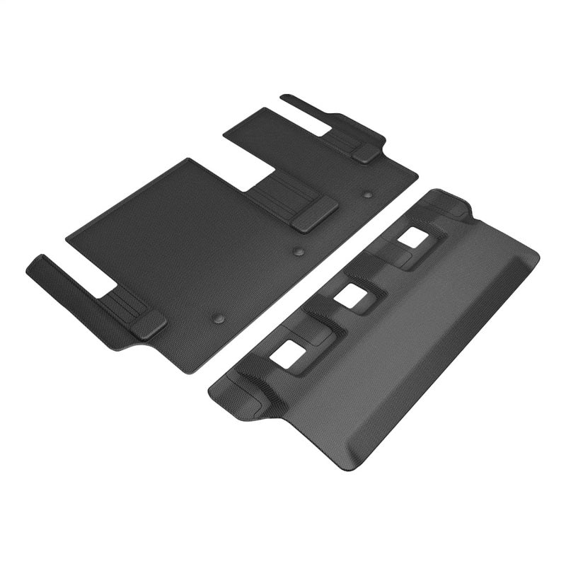 3D MAXpider 21-24 Toyota Sienna 8-Seat Kagu 3rd Row Floormats - Black L1TY27231509 L1TY27231509 Photo - Primary
