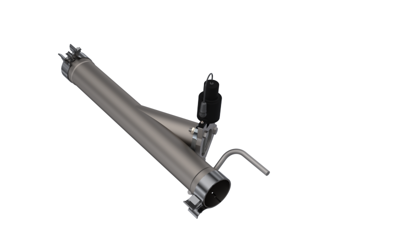 QTP 09-18 Ram 1500 3in 304SS Aggressor Cutout Mid Pipe 520009 520009 Photo - Primary