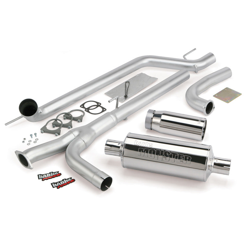 Banks Power 04-14 Nissan 5.6L Titan (All) Monster Exhaust System - SS Single Exhau 48123 Photo - Primary
