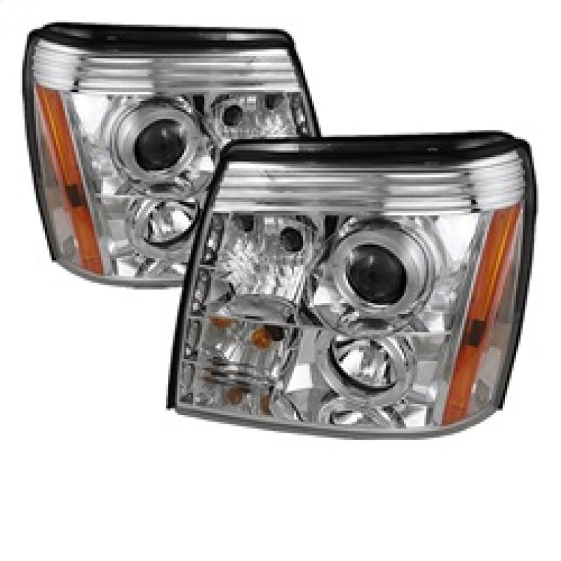 Spyder Cadillac Escalade 02-06 Projector Xenon/HID Model- LED Halo DRL Chrm PRO-YD-CE02-HID-DRL-C 5042279 5042279 Photo - Primary