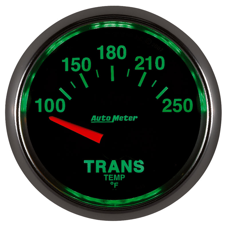 Autometer 2-1/16" Transmission Temperature, 100-250 °F, Air-Core, Gs 3849 User 4