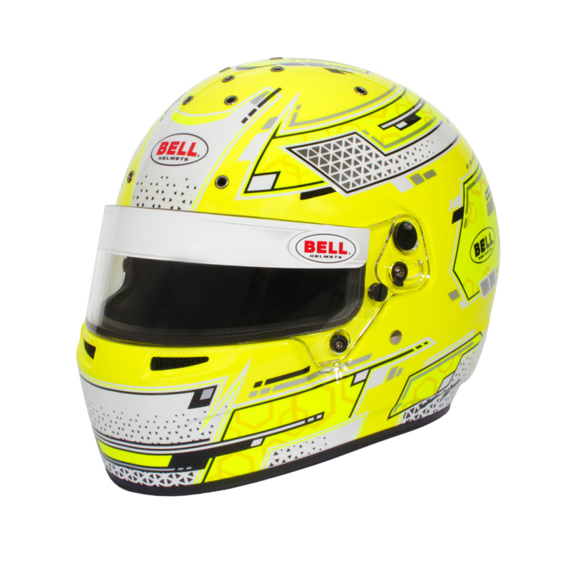 Bell RS7-K K2020 V15 BRUSA HELMET -- Size 58-59 (Yellow) 1310A92