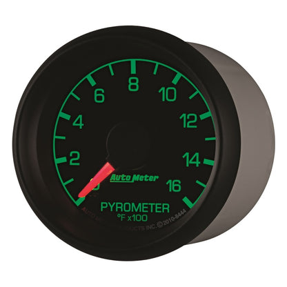 Autometer 2-1/16" Pyrometer, 0-1600 °F, Stepper Motor, Ford Factory Match 8444 User 3