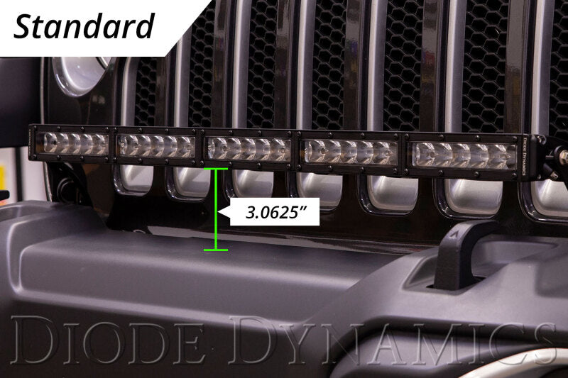Diode Dynamics 18-21 Jeep JL Wrangler/Gladiator SS30 Bumper Bracket Kit - Amber Driving Dual DD6086 DD6086 User 7