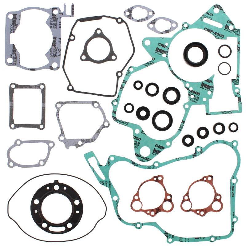 Vertex Pistons Vertex Gaskets 98-99 Honda CR125R Complete Gasket Kit w/ Oil Seals 811236 811236 Photo - Primary
