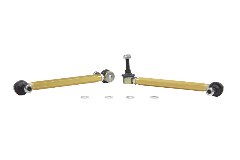 Whiteline Sway Bar Link Kit Heavy Duty Adj Steel Ball Mini Cooper 2001-2010 KLC106 Photo - Primary