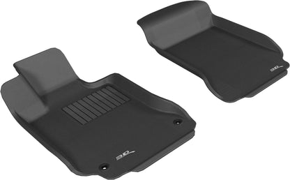 3D MAXpider 2008-2014 Mercedes-Benz C-Class W204 Kagu 1st Row Floormat - Black L1MB00911509 L1MB00911509 Photo - Primary