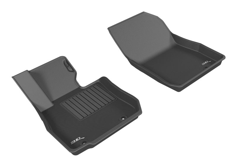 3D MAXpider 2016-2019 Mazda CX-3 Kagu 1st Row Floormat - Black L1MZ05111509 L1MZ05111509 Photo - Primary