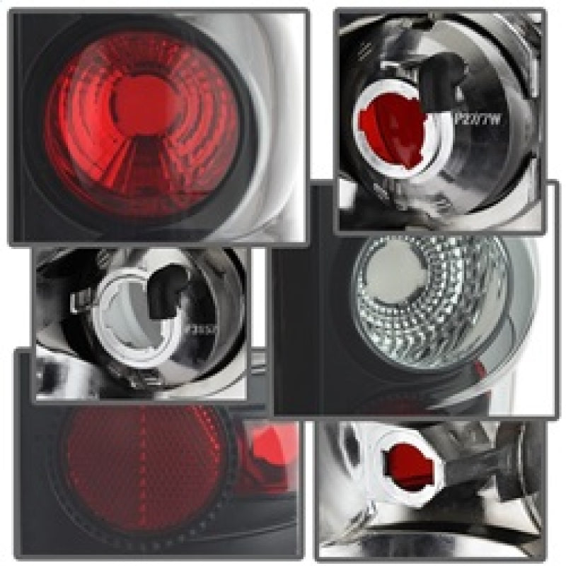 Spyder Chevy Silverado 1500 03-06 (Does Not Fit Stepside)Euro Tail Lights Blk Smke ALT-YD-CS03-BSM 5078018 5078018 Photo - Unmounted