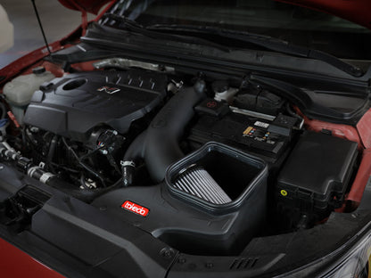 aFe Takeda Stage-2 Pro Dry S AIS 19-20 Hyundai Veloster N L4 2.0L 56-10021D 56-10021D Photo - Mounted