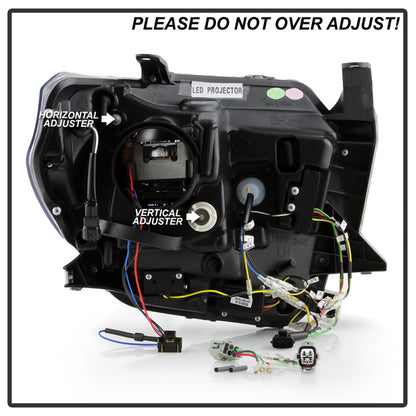 SPYDER Apex 14-21 Toyota Tundra High-Power LED Module Headlights - Black (PRO-YD-TTU14V2AP-SBSEQ-BK) 5088727 5088727 User 5
