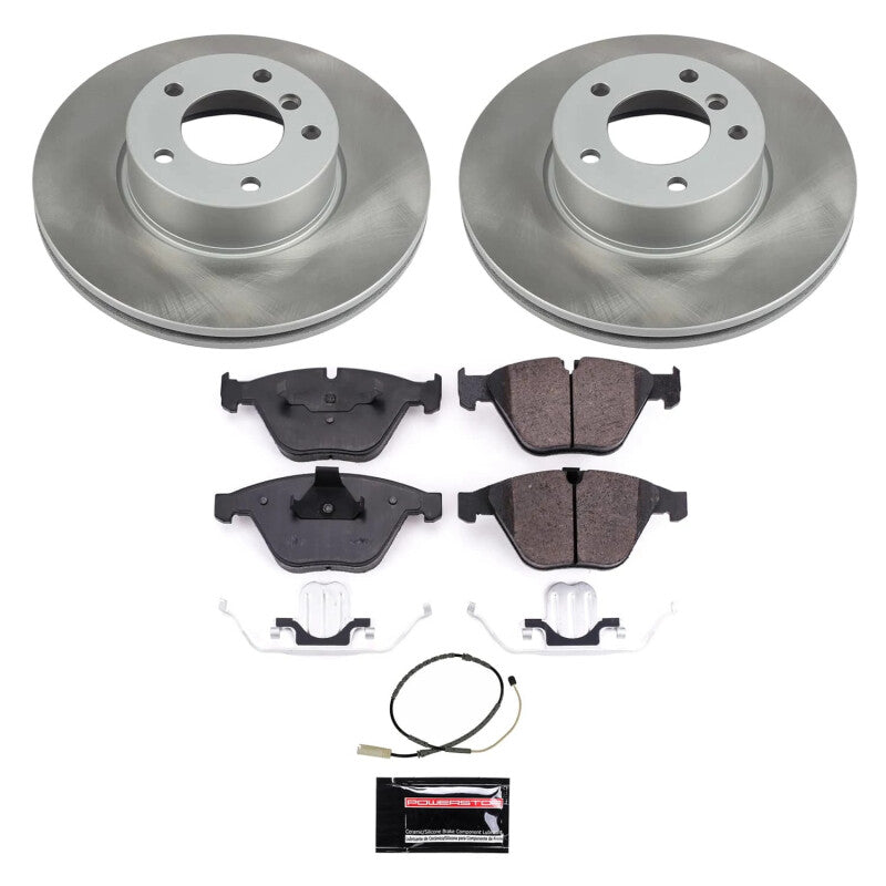 PowerStop Power Stop 13-15 BMW X1 Front Semi-Coated Rotor Kit SC6073 SC6073 Photo - Primary