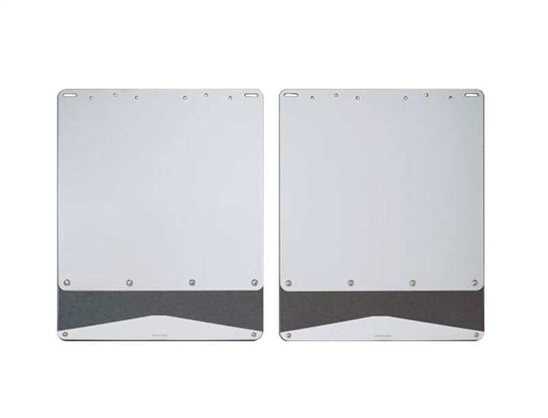 Putco Universal - Rubber Mud Flap w/ SS Trim (6in x 10in) 79472 79472 Photo - Primary
