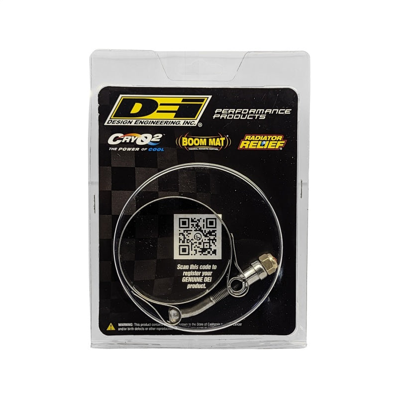 DEI Stainless Clamp 2.25in to 2.56in - Wide Band Clamp 1 per pack 10214 10214 Photo - Unmounted