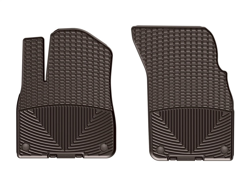 WeatherTech 2017+ Audi Q7 Front Rubber Mats - Cocoa W376CO W376CO Photo - Primary