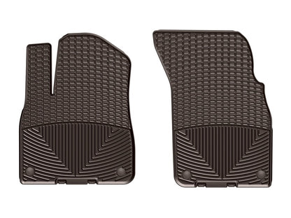WeatherTech 2017+ Audi Q7 Front Rubber Mats - Cocoa W376CO W376CO Photo - Primary