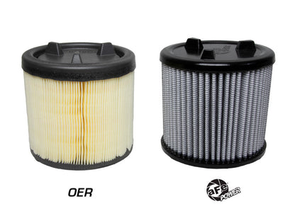 aFe Power 21-22 Ford Bronco EcoBoost L4 2.3L(t) / V6 2.7L(tt) Magnum FLOW Pro Dry S Air Filter 10-10401D 10-10401D Photo - Unmounted