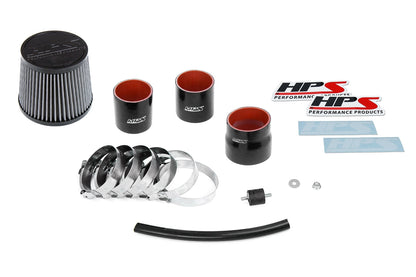 HPS Performance HPS Cold Air Intake Kit 2004-2008 Hyundai Tiburon 2.0L with MAF Sensor, 837-142