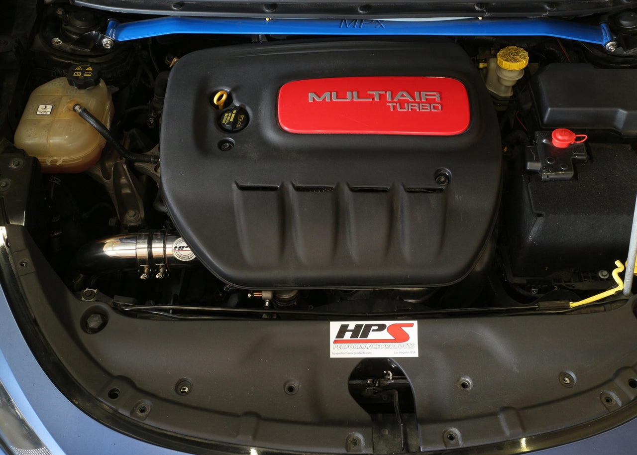 HPS Performance Products Cold Air Intake Kit 2013-2014 Dodge Dart 1.4L Turbo, Black
