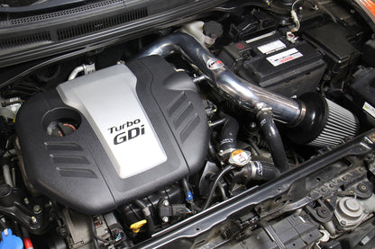 HPS Performance Products Cold Air Intake Kit 2013-2017 Hyundai Veloster 1.6L Turbo, Converts to Shortram, Blue