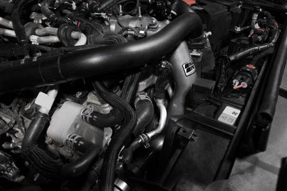 K&N Engineering K&N 2023 Ford Bronco Raptor 3.0L V6 Aluminum Charge Pipe Kit - Gunmetal Gray 77-1020KC 77-1020KC Photo - Mounted