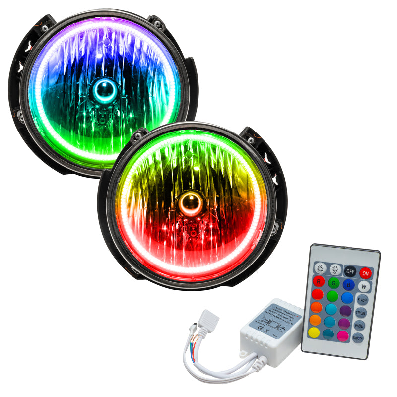 ORACLE Lighting Oracle 07-16 Jeep Wrangler JK SMD HL - ColorSHIFT w/ Simple Controller 7079-504 7079-504 Photo - Primary