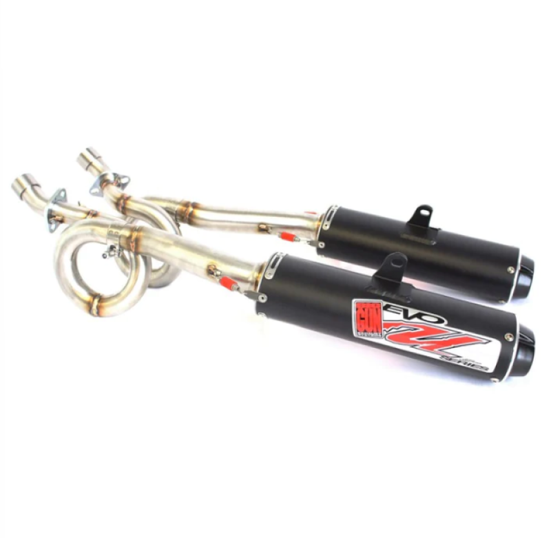 Big Gun 08-14 Yamaha RHINO 700 EFI EVO U Series Dual Full Syst Exhaust 12-2232 12-2232 User 1